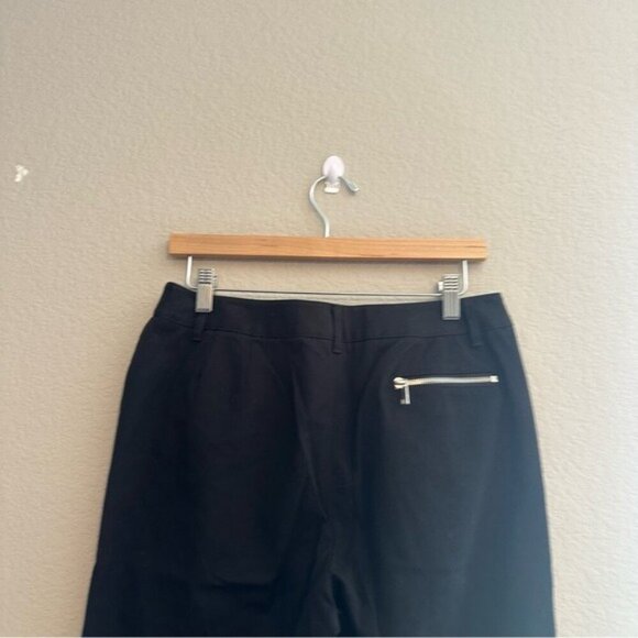 Michael Michael Kors Black WideLeg Pants Sz 6 Womens Career Comfort - Picture 6 of 11